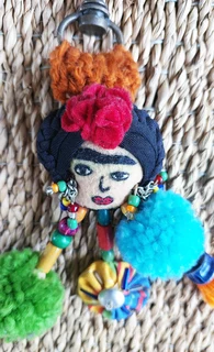 Frida Kahlo Keyring