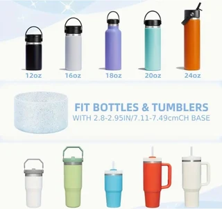 Silicone Glitter Cup Sleeve
