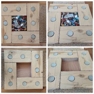 Zen garden candle box