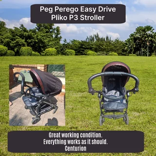 Baby Stroller by Peg Perego: Older but in perfect working order