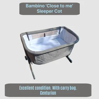Bambino Bedside Sleeper Cot - Great Condition