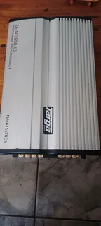 2x powerbass 10&#34; subs &#43; comp box &#43; targa nano series amp