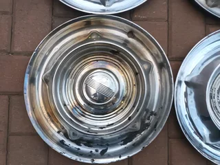 Vintage set of14 inch wheelcaps for sale