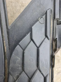 Polo Gti front fog cover and splitter