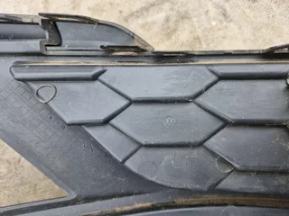 Polo Gti front fog cover and splitter