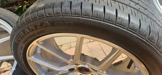 18 inch Rims and Tyres (235/45/18) for sale - PCD 114