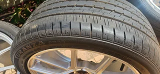 18 inch Rims and Tyres (235/45/18) for sale - PCD 114