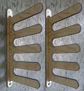 SURFBOARD RACKS FOR HORIZONTAL STORAGE