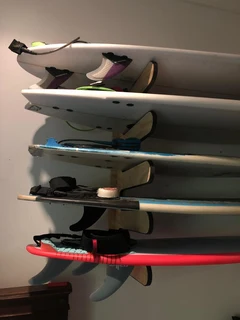 SURFBOARD RACKS FOR HORIZONTAL STORAGE