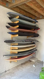 SURFBOARD RACKS FOR HORIZONTAL STORAGE