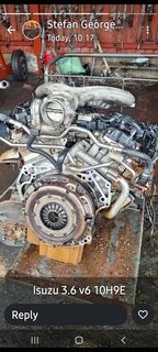 Isuzu 3.6 10H9 Engine available