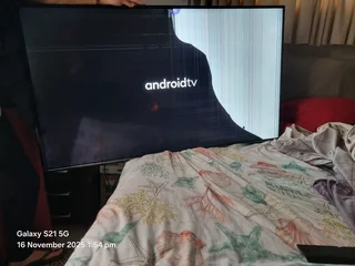 Damaged Sinotec 55inch Smart Tv