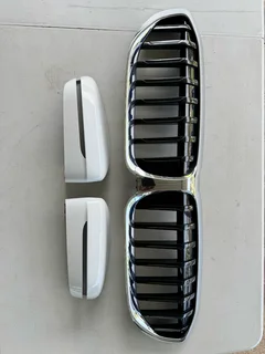 BMW G20 original front grill and mirror covers