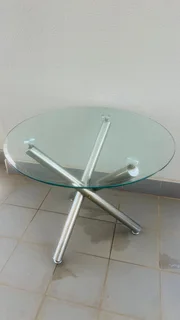 Relocation Sale - Glass 4 Seater Table