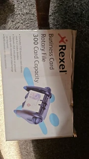 Rexel Business card Rotary File