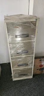 Steel filing cabinet
