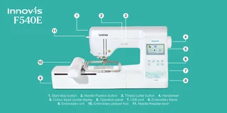 Brother 540 Embroidery Machine Brand New