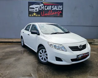 2010 Toyota corolla 1.3i 6 speed manual