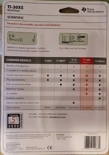 Texas Instruments TI-30XS MultiView – Brand New Scientific Calculator – R849.00