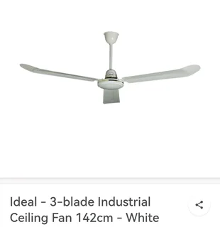 Ideal industrial ceiling fan new
