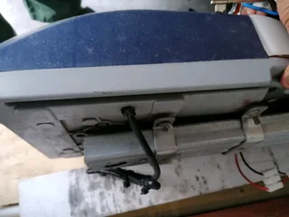 Garage motor with rail and remotes