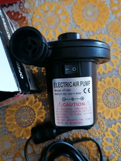 Electric air pump for air mattress and pool toys