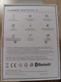 Huawei watch fit 3 GPS smartwatch