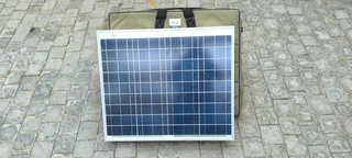 100w portable solar panel with battery box and MPPT Solar Charge Controller