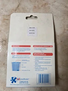 HTH Sparkle It Cube pool water clarifier