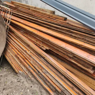 Oregan pine floor boards