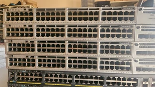 Cisco WS-C3850-48PW-S 48 Port PoE 3850 Switch Dual PSU