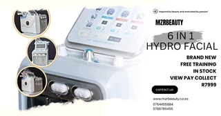 6 in 1 Hydro facial machine / facial  /skin Tightening / brightening machine / face rf / cavitation