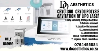Cryo 360  machine / fat freezing machine / slimming machine / cavitation machine / lipo laser