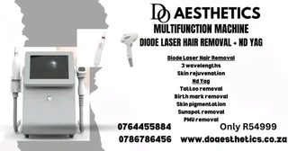 Diode laser hair removal machine for sale / 3 wavelengths / Picosecond machine / nd yag / q switch