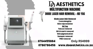 Diode laser hair removal machine for sale / 3 wavelengths / Picosecond machine / nd yag / q switch