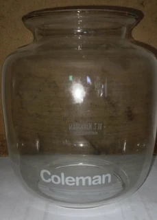 Coleman Table Lamp Reproduction Globe