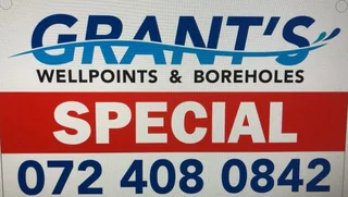 Grants Wellpoints and boreholes