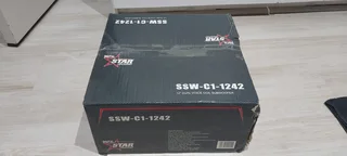 12 INCH DVC (DUAL VOICE COIL) Star Sound Subwoofer