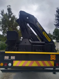 1996 Mercedes Benz with PK12000 Palfinger Crane