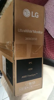 LG 34” UltraWide Monitor – Brand New, Sealed Box