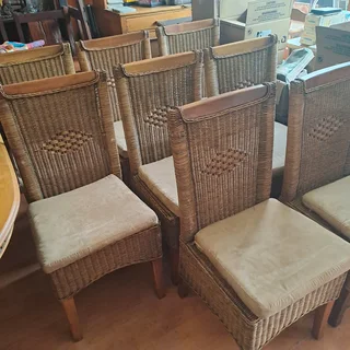 Rattan Dining Room Chairs