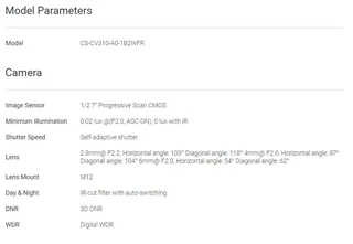 Ezviz 4 cameras including electric plugs and extensions (NVR not included &#43; antennaes damaged)