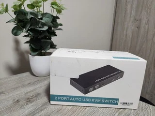 2 port auto usb kvm switch