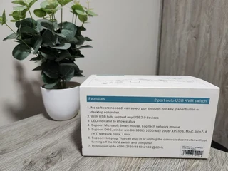 2 port auto usb kvm switch