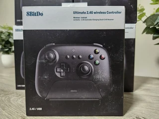 8Bitdo Ultimate 2.4g Wireless Controller with Charging Dock (New and Sealed) - Black