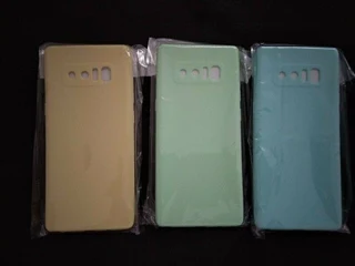 Note 8 Colorful Silicon covers (all for R100)
