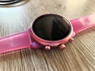 Fossil Sport 41mm Hot Pink Silicone with additional charger stand