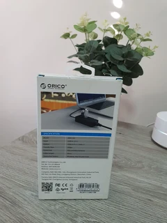 Orico USB hub with Gigabit ethernet port