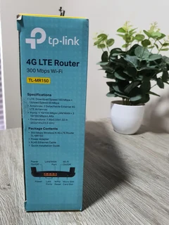 TPLink 4G LTE Router with ethernet ports