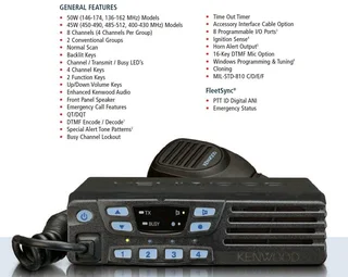 Kenwood Tk-7102 Vhf radio